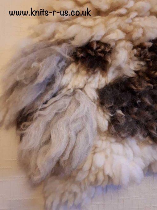 vegan / vegetarian wallet from sheep fleece